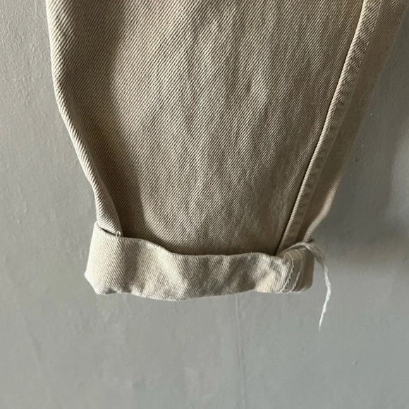 🛍️Zara High Waisted Khaki Jeans Size 0 - Picture 3 of 6